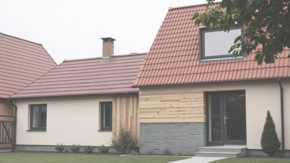 Jakie materiały elewacyjne można użyć przy ceglanym dachu?