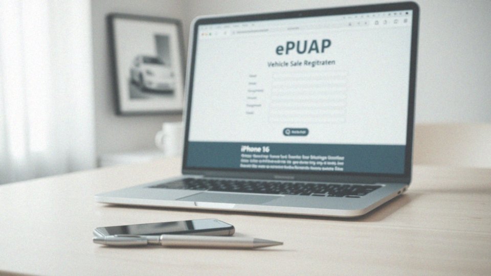 Czy zgłoszenie sprzedaży auta można wykonać online?