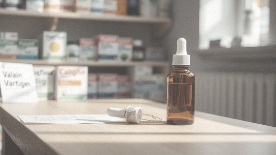 Jakie są zalecenia dotyczące dawkowania kropli walerianowych?