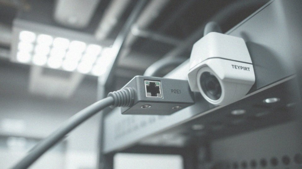 Co umożliwia adapter POE w kontekście zasilania kamer?