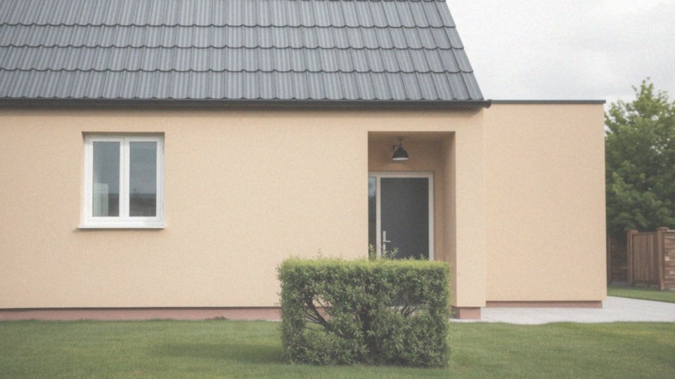 Jakie ciepłe odcienie beżu najlepiej wpasują się w elewację z grafitowym dachem?