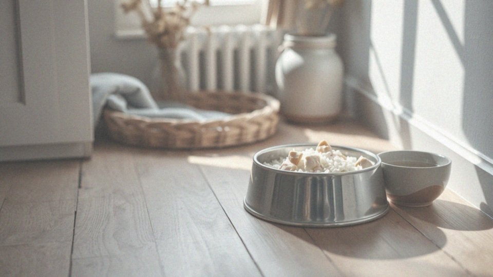 Jakie są naturalne metody łagodzenia objawów bulgotania i biegunki u psa?