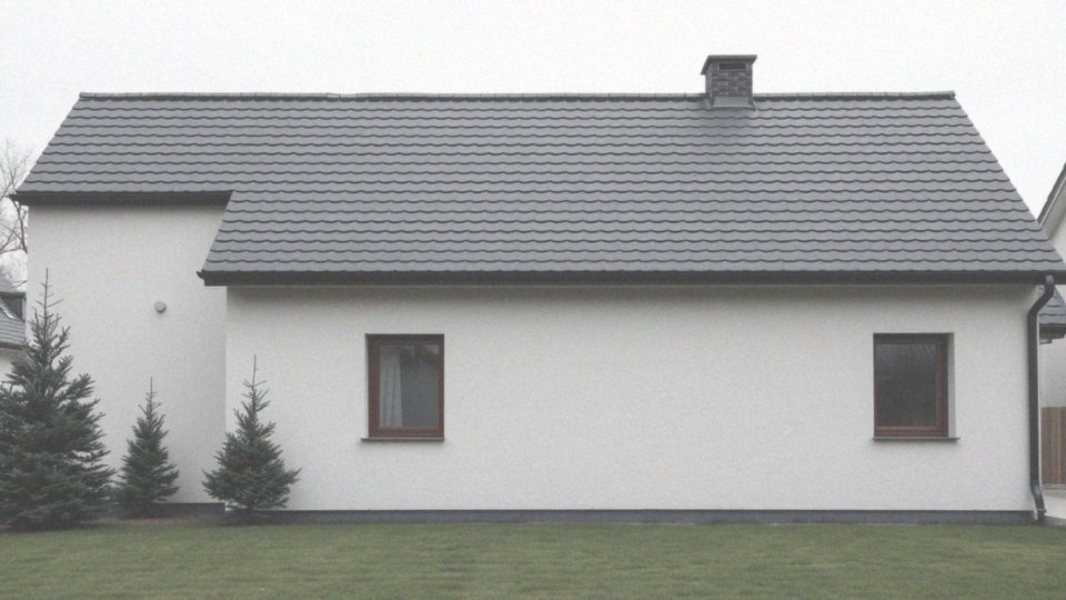 Dlaczego chłodne odcienie elewacji są odpowiednie dla grafitowego dachu?