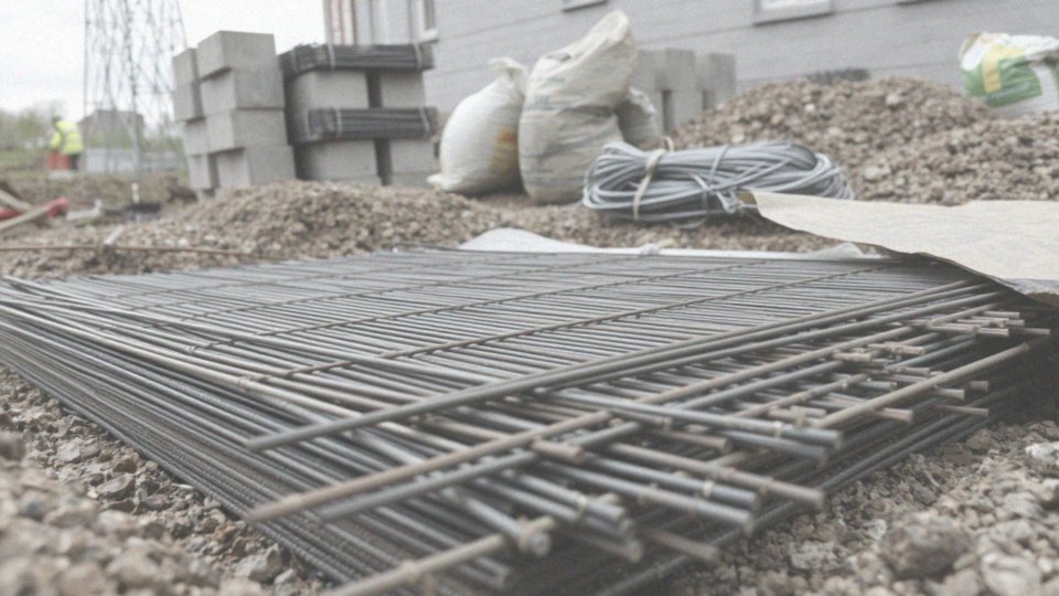 Jakie materiały są niezbędne do wykonania zbrojenia ławy fundamentowej?