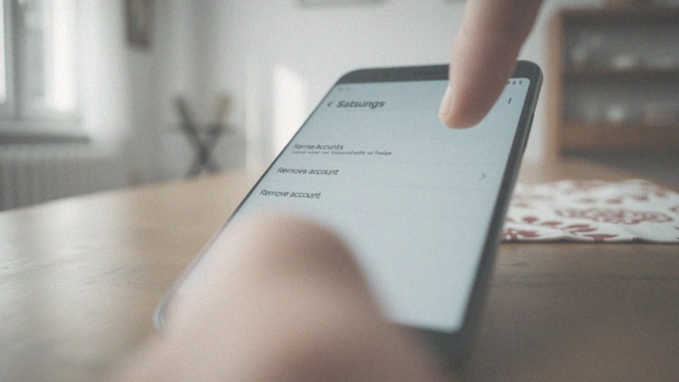 Jak wylogować się z konta Google na telefonie Samsung? Poradnik krok po kroku