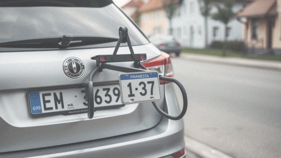 Mandat za brak trzeciej tablicy rejestracyjnej – co musisz wiedzieć?