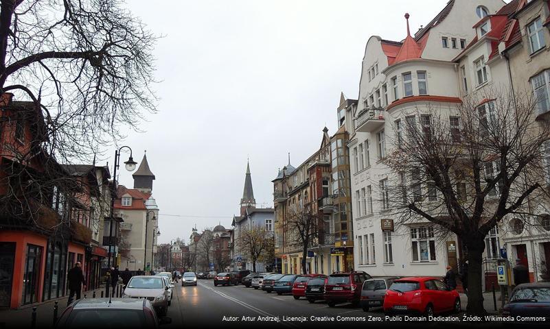 Ulica Tadeusza Kościuszki w Sopocie